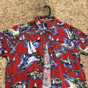 Caribbean Joe Button Down